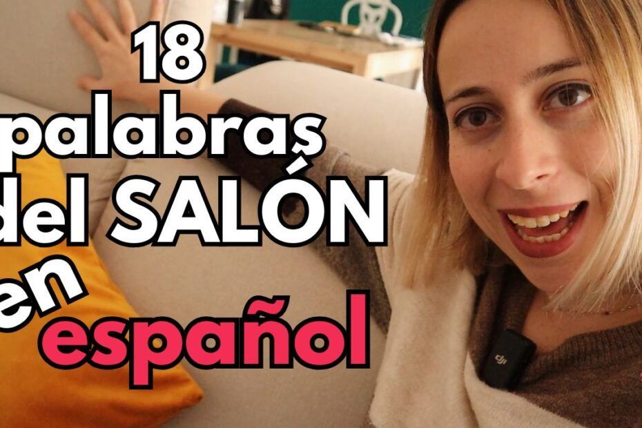 Vocabulario del salón comedor en español 2