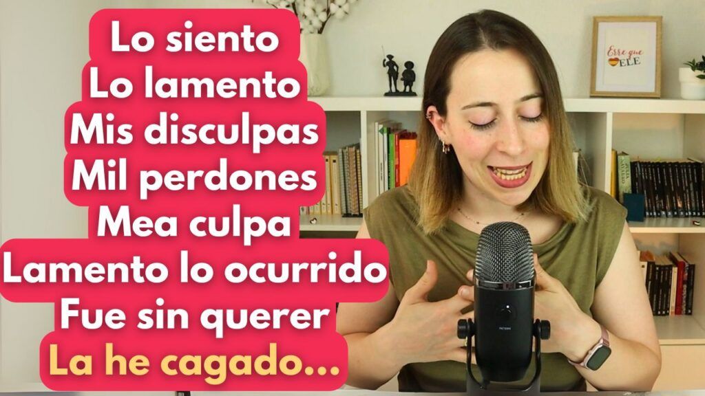 Cómo pedir perdón en español