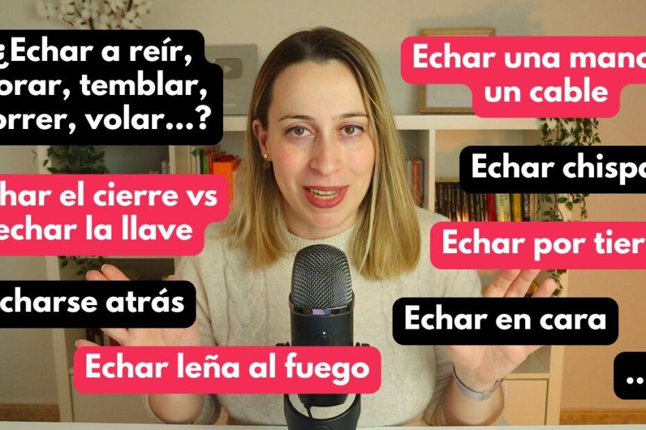Colocaciones y expresiones con echar 1