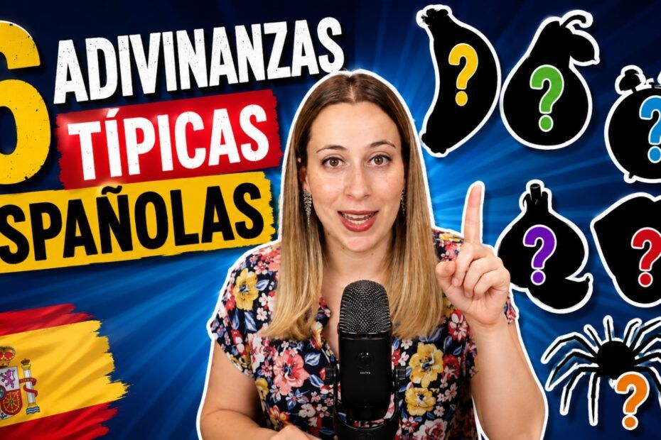 Puedes resolver estas 6 adivinanzas clásicas españolas